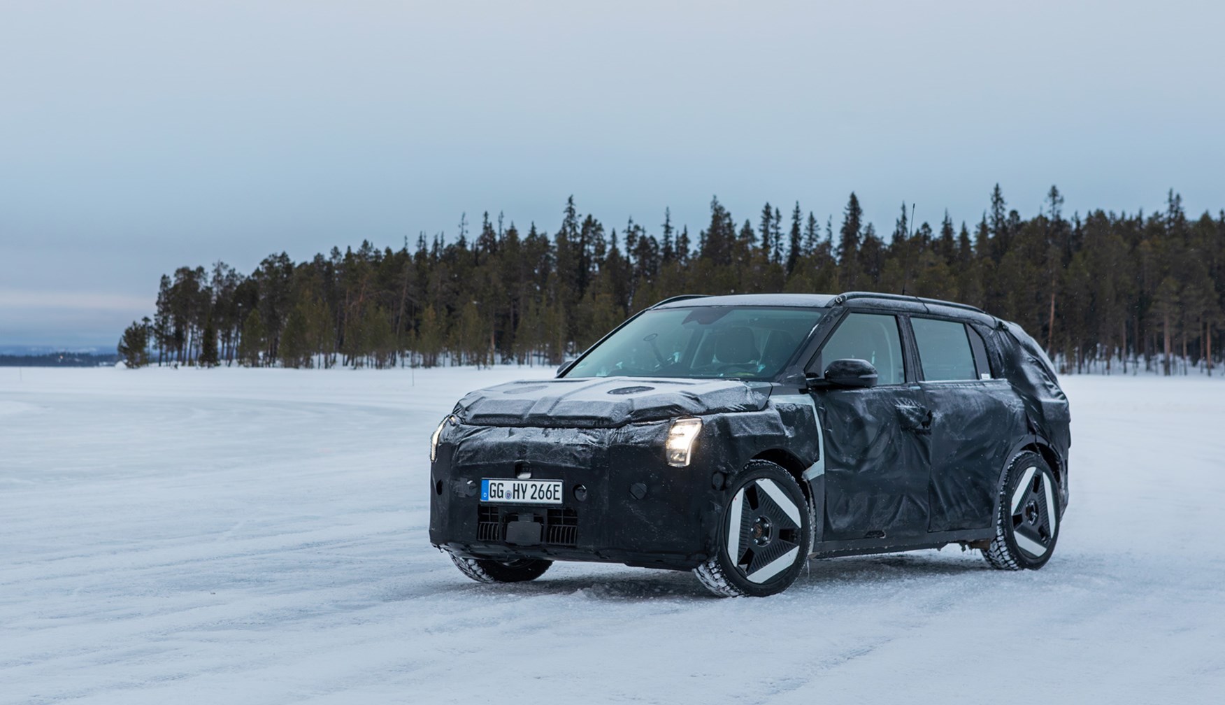 Coming soon Kia EV3 2024 58.3kwh Battery 410km Range 150kw/204Ps Motorpower 283N.m Torque Pure Electric Vehicle