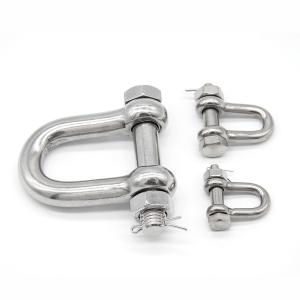 Wholesale Long 304 316 Grade Stainless Steel D Shackle Fastener from china suppliers