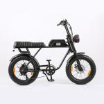 Customisable 48V 1000W Vintage Electric Motorbike with 20" Wheels and Large Size