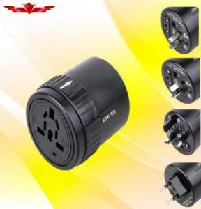 Wholesale New Arrival Fire Retardant PC-V0 10A 250V AC Universal Adapter Euro US UK Adpater from china suppliers