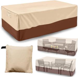 Wholesale Furniture Cover 600D Waterproof Large Heavy Duty Outdoor Furniture Set Covers with Anti-UV and Wind-Proof Suitable from china suppliers