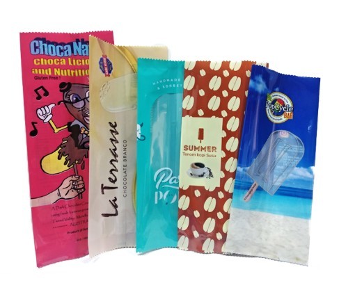 custom printed plastic packing ice lolly cream popsicle packaging bags