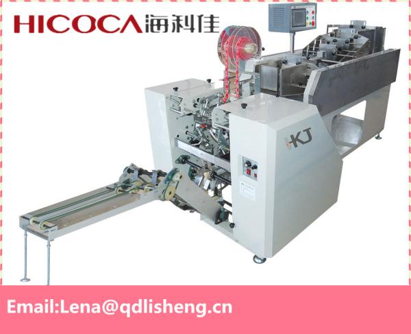 Film Upper Feeding Automatic Shrink Packing Machine , Noodles Biscuit Packing