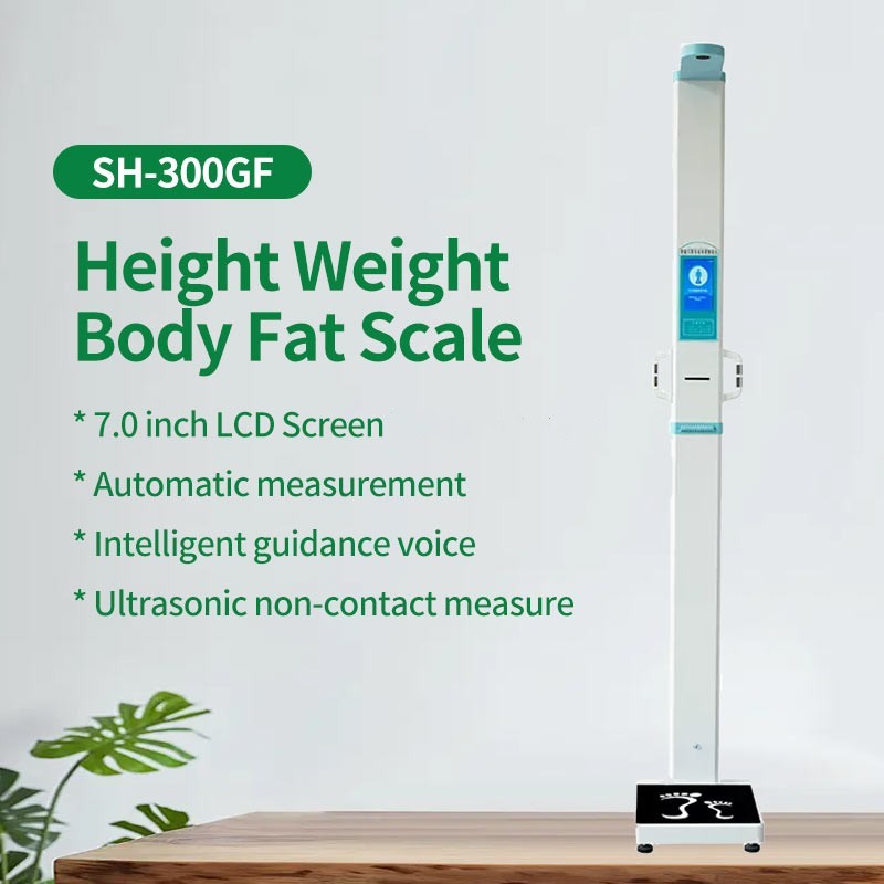 Digital Height Weight Body Composition Analyzer Machine Height Weight Scale