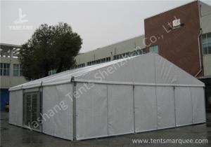 Wholesale Aluminum Alloy Framed Heavy Duty Event Tents With Glass Door and Fabric Cover from china suppliers