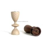 High quality Personalized Ash Wooden Candle Holder for Rustic Wedding Party
