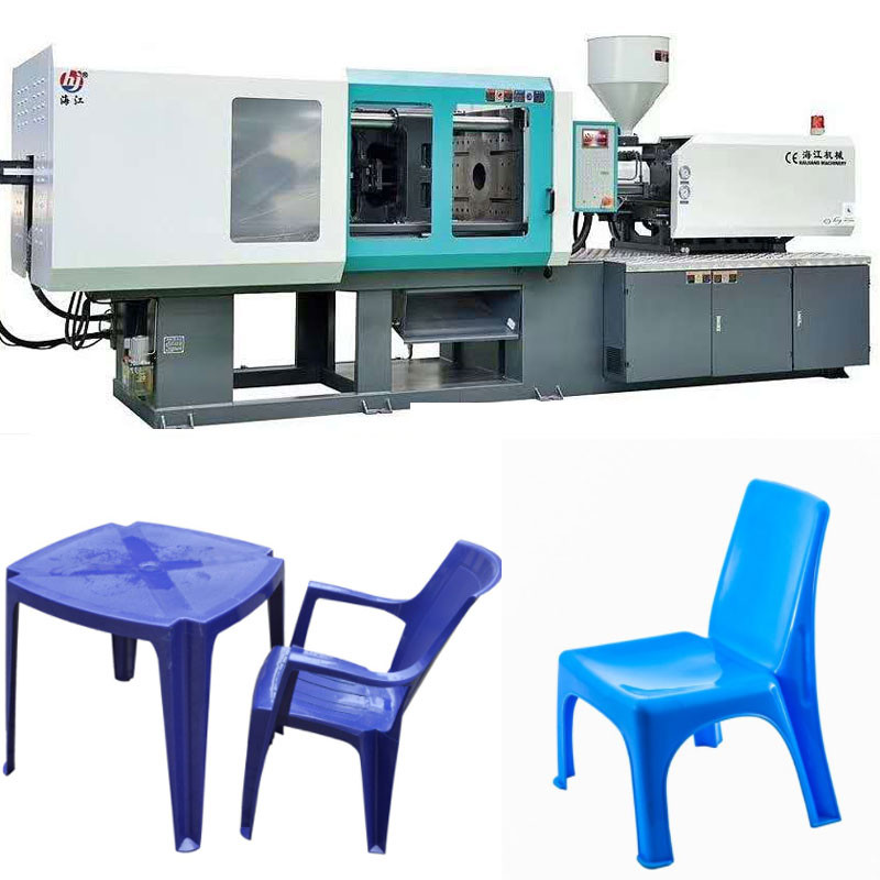 Electric PLC Controlled Chair Injection Moulding Machine Screw Diameter 25-80 Mm 3-4 Heating Zone