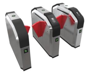Wholesale Access Control Flap Barrier Turnstile Gate Manufacturers For Bus Station from china suppliers