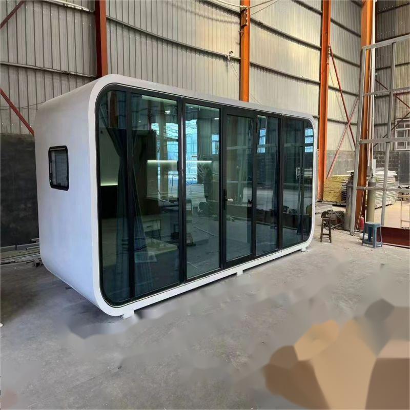 Apple Cabin House Luxury Portable Customized Modular Homes 20ft Prefab Container House