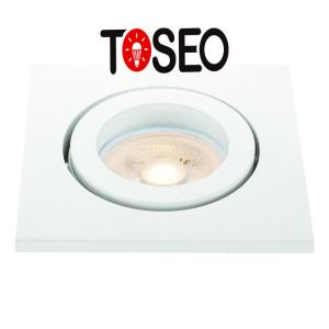 Wholesale Adjustable Mr16 Aluminium Ceiling Downlight Square Recessed White from china suppliers