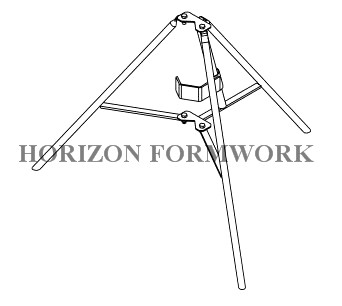 Wholesale Construction Slab Formwork Systems Easy Removable Scaffolding Tripod from china suppliers