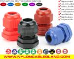 M20 Nylon Polymer Plastic Metric Cable Gland, Adjustable 6-12mm Watertight Cable