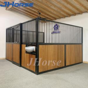 Wholesale Bamboo Steel Stable European Horse Stalls With Sliding Door from china suppliers
