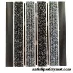 Shopping Mall Supermarket Aluminum Entrance Mats For Schools Black Grey