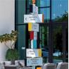 Buy cheap Directional Exterior Directory Signs / Park Wayfinding Signage Customized from wholesalers