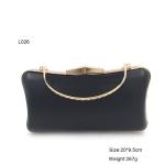 Handbag hardware wholesale gold rectangle purse plastic box metal frame