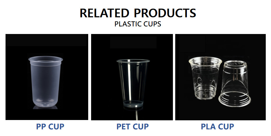 Disposable 20oz PLA Clear Cup With Lid Customized Logo Acceptable