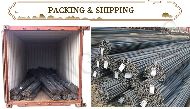 ASTM Standard Low- Steel Rebar Bar for Decoration in Construction Building Main Application Buliding Bridge House Decoration
