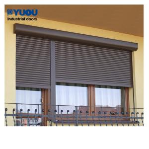Wholesale Automatic Steel Roll Up Window Shutters Residential Security Insectproof RAL color from china suppliers