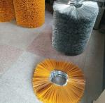205*660mm Street Snow Sweeper Brush For Road Cleaning Wafer Brush