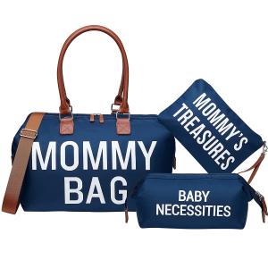 Wholesale Waterproof Diaper Tote Bag For Baby Boy Cute Mom Travel Large 15x7x10&quot; from china suppliers