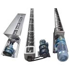 U-shaped Stainless Steel Shaftless Spiral Drill Blade Ash Cement Sludge Pipe