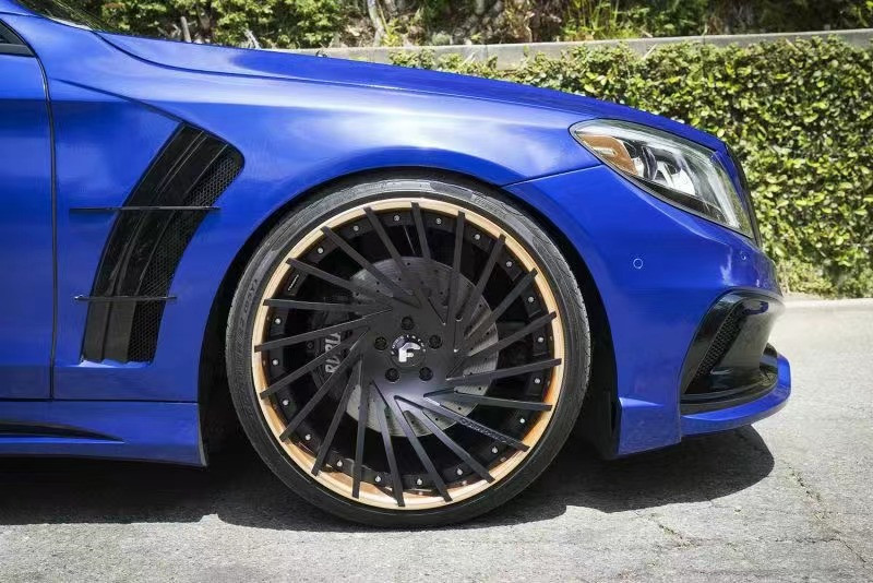 For Mercedes-benz W222 S-class S400 S450 Body Kit W222 Upgraded WALD Style Body Kit