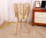 Best Home Decor Popular Rattan Plant Stand, Planter Holder Wholesale Natural
