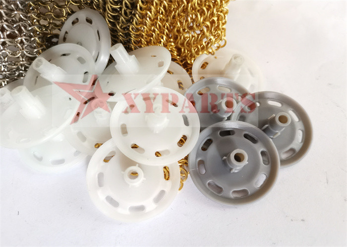 35mm Plastic Insulation Washers With Drive Metal Nails For Concrete Board Fixing