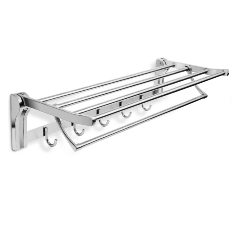 Home Hardware Bathroom Robe Hook Sliver Hook Body Towel Rack