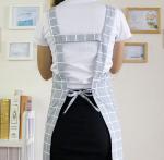 Bartender Coffee Bar Cotton Apron Hemp Thin Breathable Waist Anti Oil Universal