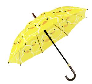 Wholesale Kids Cute Yellow Duck J Handle Compact Golf Umbrella from china suppliers