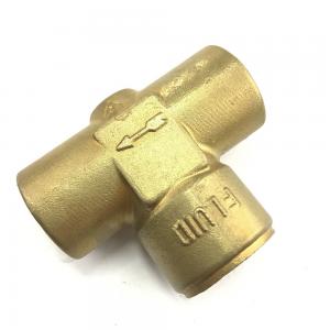 Wholesale Precision Copper Tee Pipe Connector for Custom Made Metal Processing Machinery Parts from china suppliers