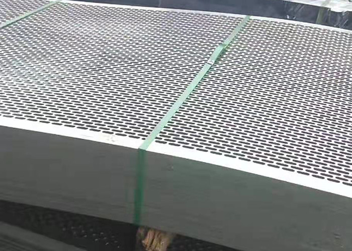 0.85mm Thickness Perforated Metal Screen Panels , Round Hole Perforated Metal SS 316L