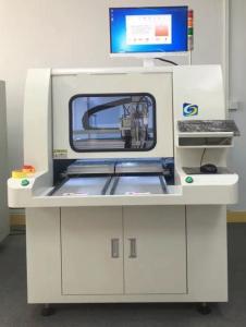 China 60000 RPM Off Line Dual Platform PCB Depaneling Router on sale