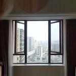 DIY Aluminum Frame Single Hung Windows Metal Sliding Screen Door OEM