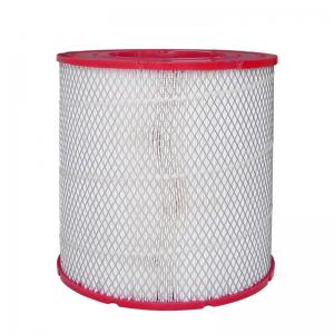 Pleated Air Compressor Filter Cartridge , Air Compressor Air Filter Element For Ingersoll Rand 