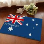 National Flag Polyester Fiber Living Room Floor Carpets North European Style