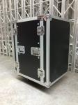 High Quality Red Aluminum Bar 12U Standard Road Rack Flight Case 35 * 35MM With