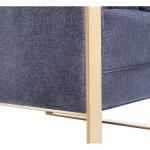 Event wedding tufted long back sofa 3 seaters upholstered sofa armrest with