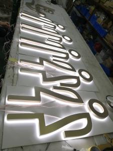 Wholesale Aurora Acrylic Side Lit Channel Letters Electroplated / polished from china suppliers