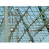 Buy cheap Sand Blasting Paint Space Frame Truss Stadium Roof Building Customized from wholesalers