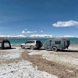 Wholesale 1400kg 4wd Camper Trailer 600W Solar Off Grid Camper Trailer 300AH Battery from china suppliers