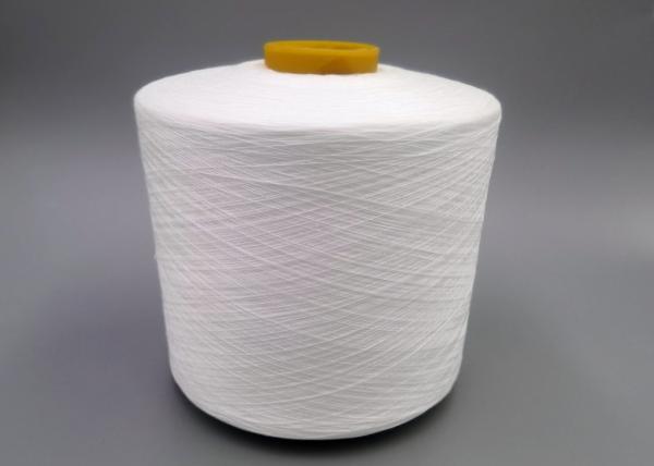 Raw White Ring Spun Polyester Yarn 100% Polyester Twist Sewing Thread 20/2 20/3