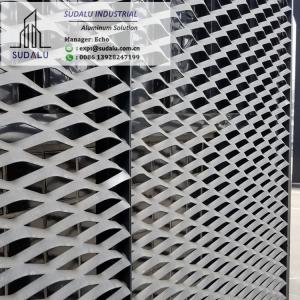 Wholesale SUDALU Curtain Wall Exterior Aluminum Facade Metal Screen Panel from china suppliers