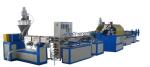 Nontoxic PVC Fiber Braided Plastic Pipe Extrusion Line , Twin Screw Extruder