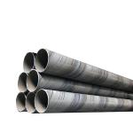 ROUND Section Shape ASME B 36.9 Carbon Steel Spiral Steel Pipe Steel Tube