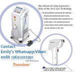 808nm diode laser hair remvoal salon beauty equipment painless hair removal