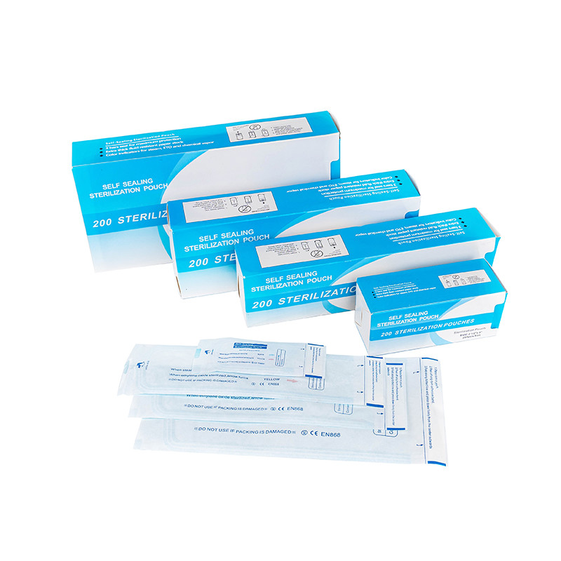 Dental 90x260mm ETO Self Sealing Sterilization Pouch