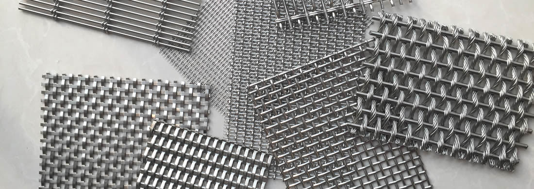 1.2m 1m Architectural Metal Mesh Powder Coated Corrosion Resistance